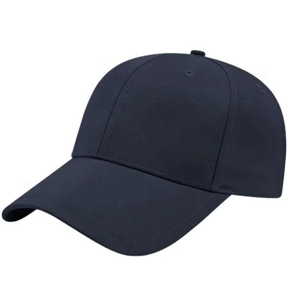 Soft Solid Active Wear Cap medium profile 6 panel soft structured snap back cap performance sports cap