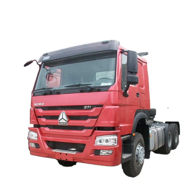 
HW19710 Gearbox Manual Transmission 6x4 Used HOWO Tractor Head Trucks For Sale 