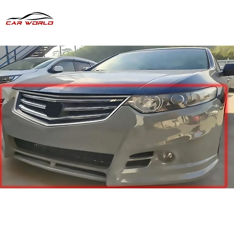 Car Body Kits For 2009-2012 Honda Accord Front Bumper Rear Bumper Side Skirts Car Bumper For Accord  Plastic Material  No Color