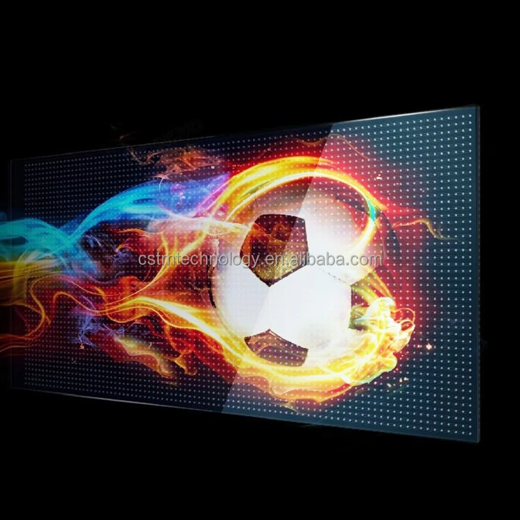 Decoration Display a LED per pubblicita all aperto LED Photoelectric Glass LED Stage Screen