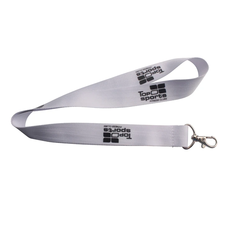 Sublimation blank high quality lanyards with hook