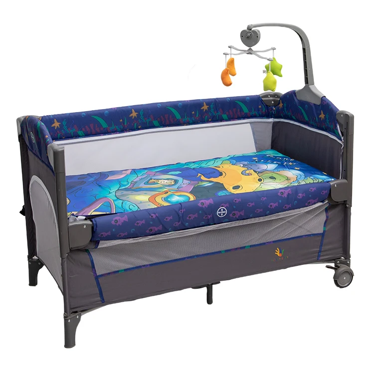 Practical Camp Newborn Cribs Swing Square Folding Travel Playpen Portable Bedding Babies Beds Crib Baby Cot Bed