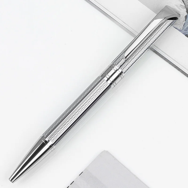 XINMEI Creative ballpoint pen multi-color rotary electroplated engraved gift pen commercial advertising metal pen