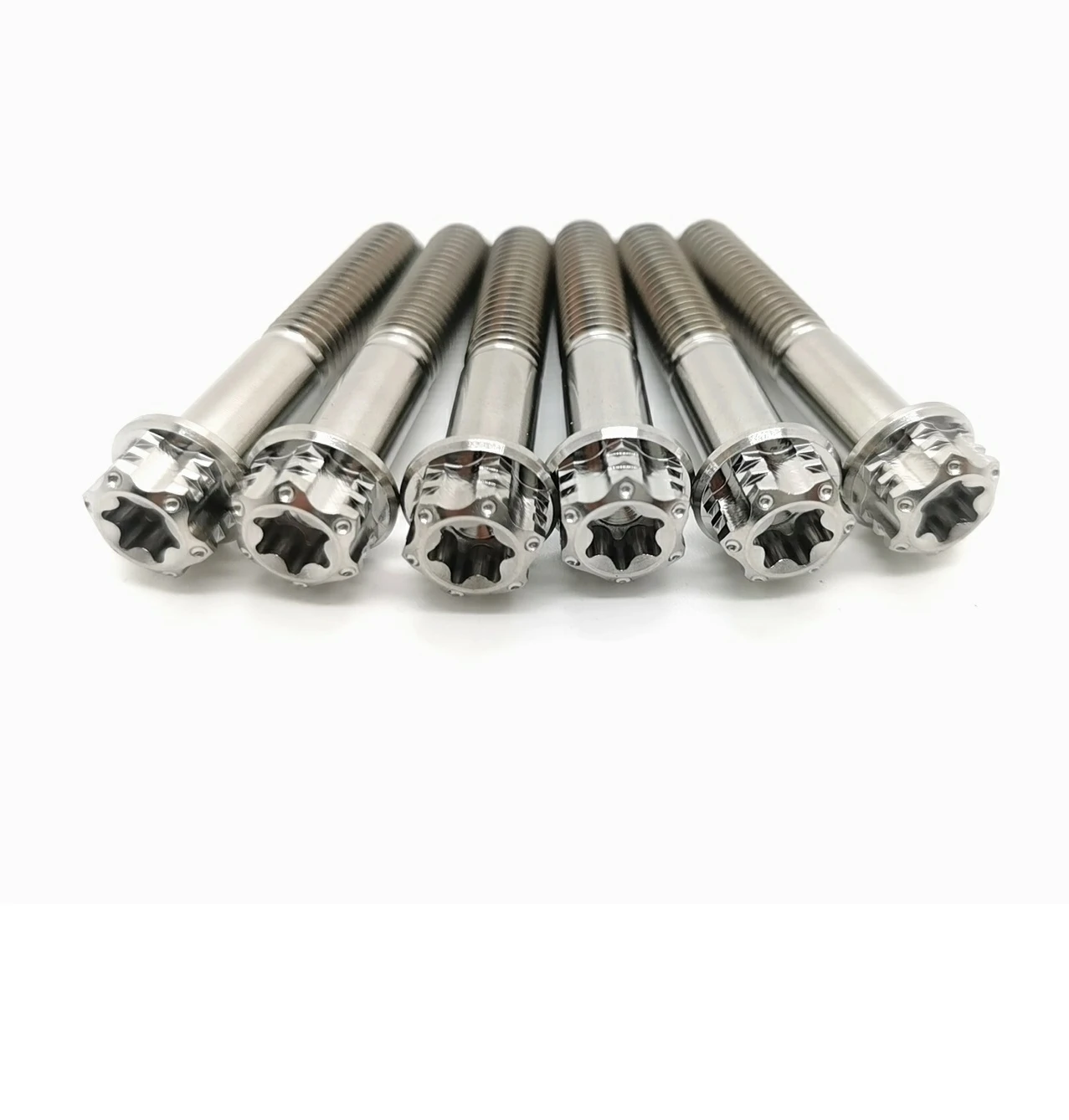 Поставка из Китая титановый болт M5 M6 M7 M8 M10 torx фланцевые мотоциклетные гоночные винты для мотоцикла