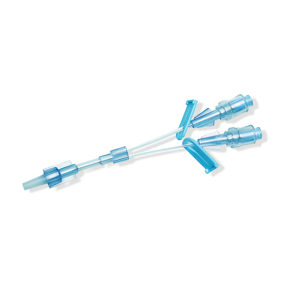 Medical Neutral Multi-way Extension Tube with Luer Lock Needle Free Connector Injection Site Adapters