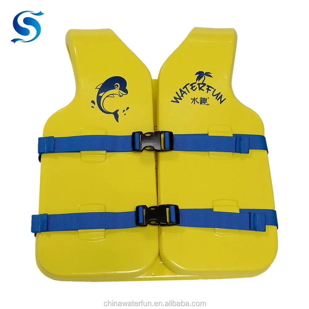 New Design Multi-Size PVC Foam Kids Life Jacket Vinyl Coated NBR for Water Park Use