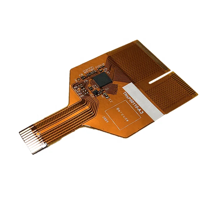 Чипы в сборе ENIG Gold Finger с жесткой прокладкой FPC PCB