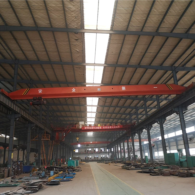 Lift Equipment Heavy Duty 1t/2t/5t/10t/15t/20t Capacity Single Girder Overhead Ceiling Bridge Crane