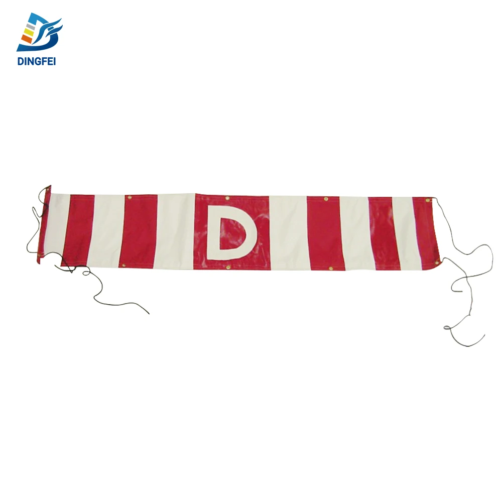 Canada D Oversize Load Double Sided High Intensity Reflective Banner for Flatbed Trailers