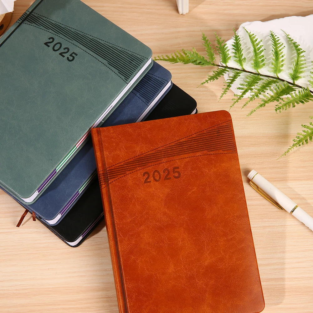 Personalised logo a4 a5 a6 note book custom print paper leather hardcover journal notebook