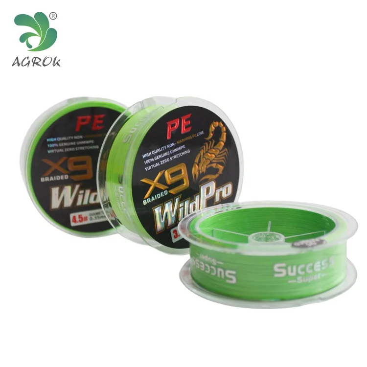 Hot Selling  High Strength Premium Quality 100m 150m UHMWPE 9 Strands Braided Briaided Main Line  Fishing Line