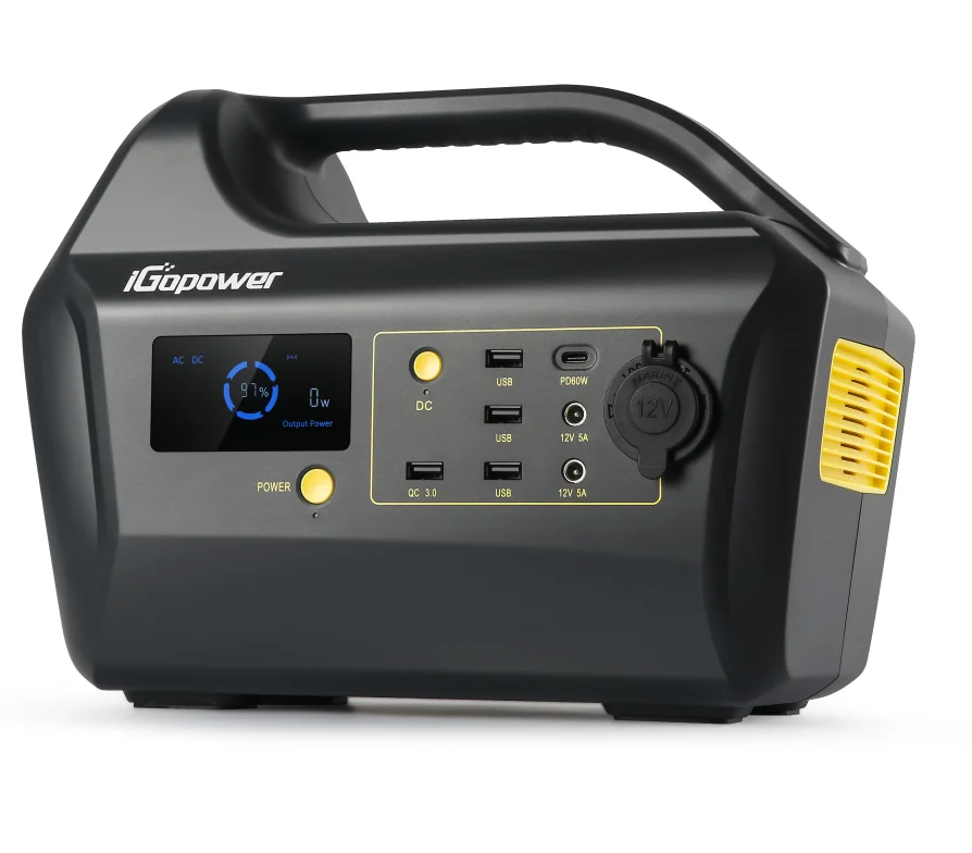 Портативная батарея 500 Вт, солнечная зарядка, электростанция, солнечный генератор, перезаряжаемая