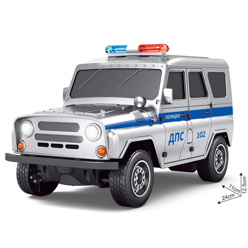 Новый пикап игрушечный автомобиль с дистанционным управлением имитация железного листа внедорожник модель полицейской машины подарок для мальчиков и детей