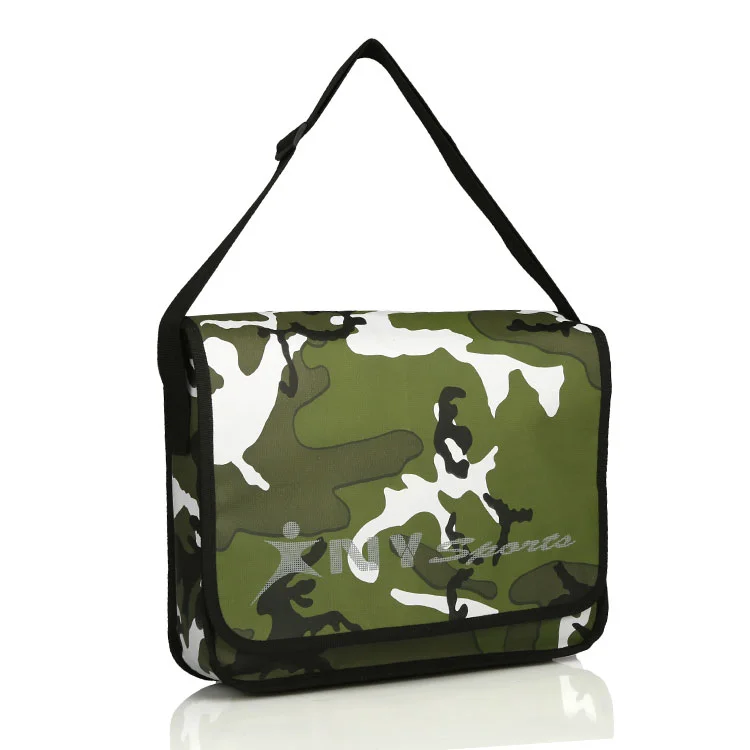 2024 Custom Logo Fashion Tarpaulin Messenger Bag Cross Body Lightweight Shoulder Bag school computer Business For Men