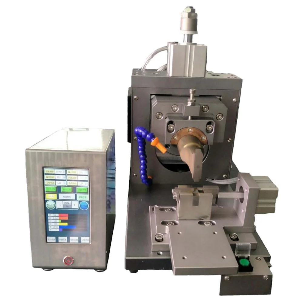 Copper wire cable terminal welding ultrasonic spot welding machine Ultrasonic wire end solidification machine