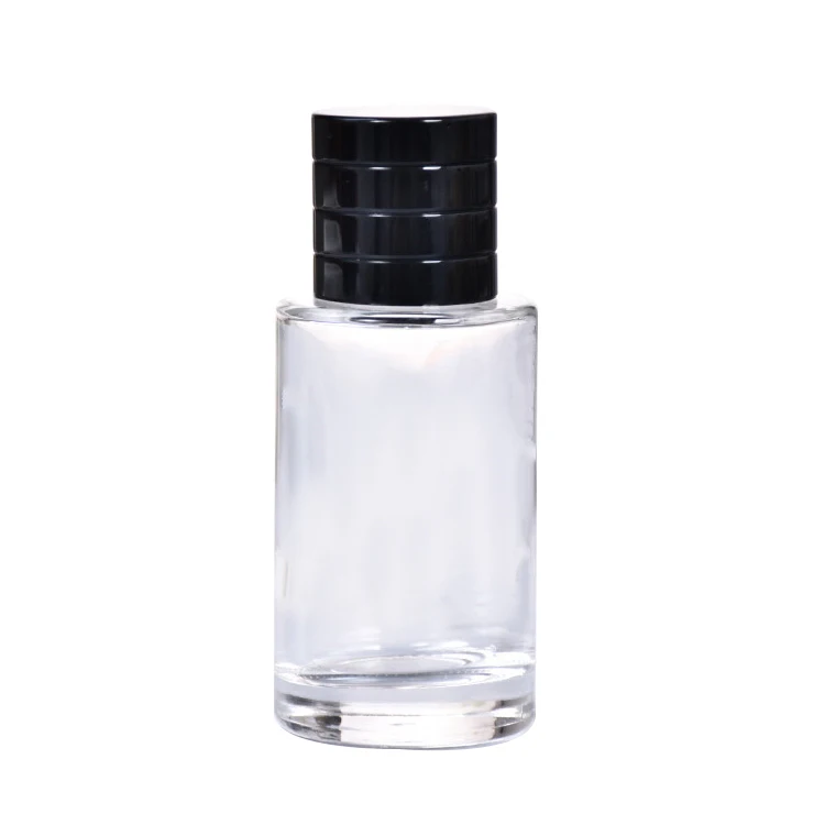
High quality 50ml glass perfume bottle CD perfume cap round 100ml empty glass perfume bottle manufacturer 