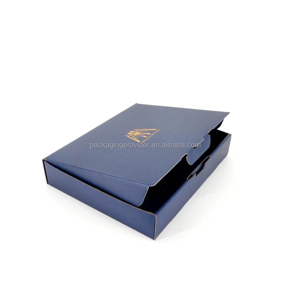 High quality Customized paper Packaging Box gold foill stamping Shipping box for clothing