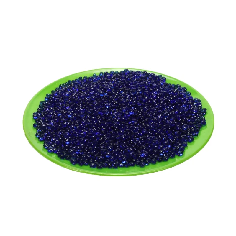 The factory supplies various sizes of circular glass beads with sand leakage balls that can be customized for color sandblasting