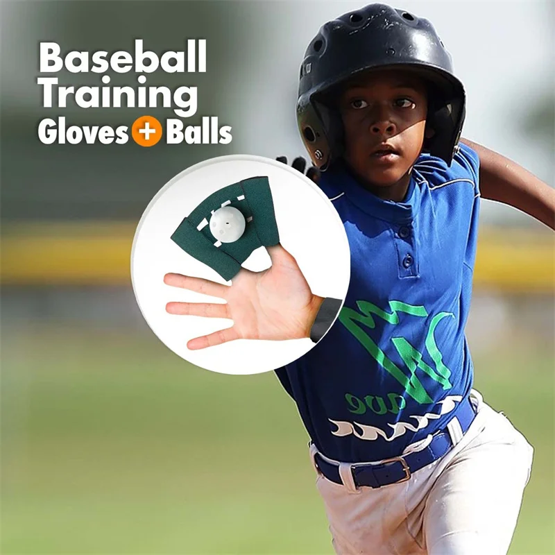 Batting Practice Improve Hand Eye Coordination Catcher  Baseball Mitts Training Baseball Softball Glove