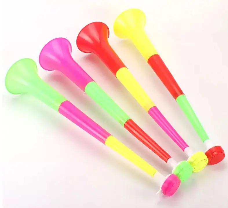 2022 new Cheering Atmosphere Props Football Soccer Fans Plastic Air Horn Trumpet Event Party Supplies