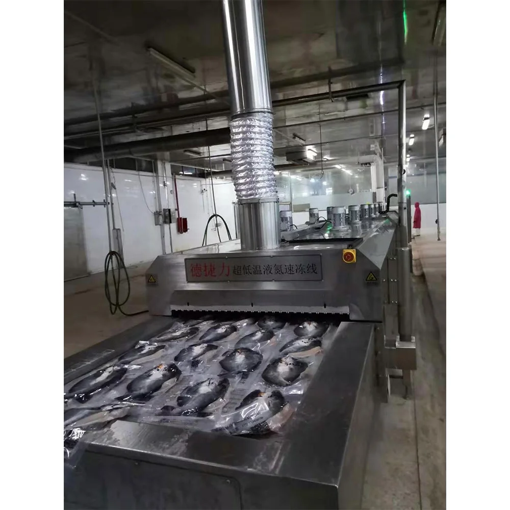 DJL fish shock tunnel freezer for quick freezing  factory blast freezer  ultra low temperature freezer