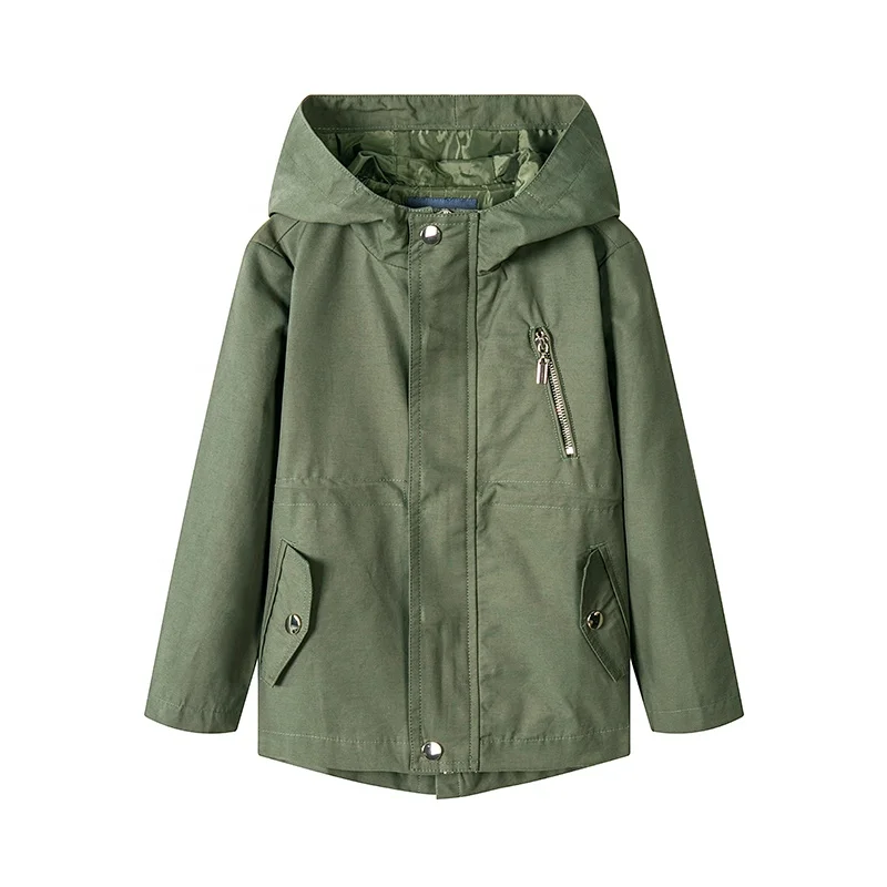
Newest Children Breathable Detachable Hood Winter Outwear Coat for Kids Casual windproof 