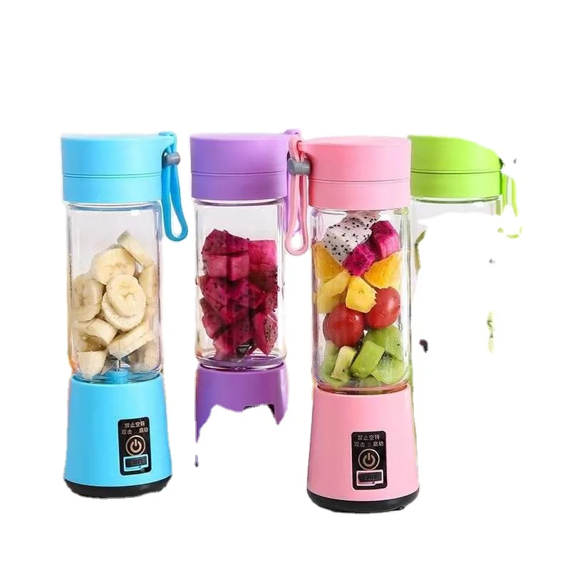 Ice Crush Cup Rechargeable Mixer Portable Fruit Automatic Usb Blender Mini Electric Juicer Cup