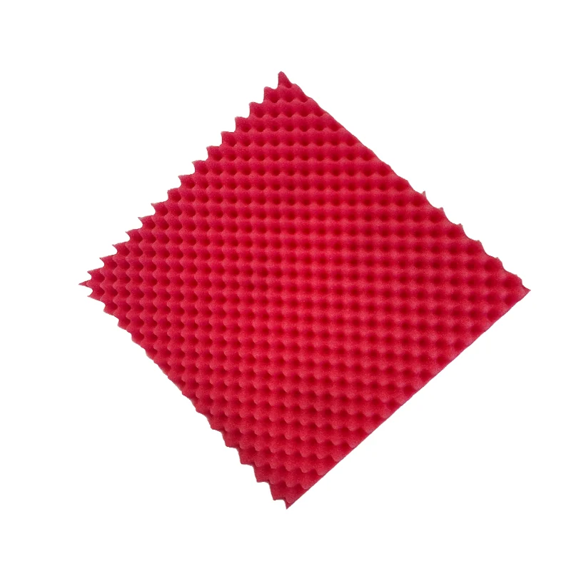 Fire retardant sound absorbing soundproof material studio pyramid acoustic egg crate foam acoustic studio foam