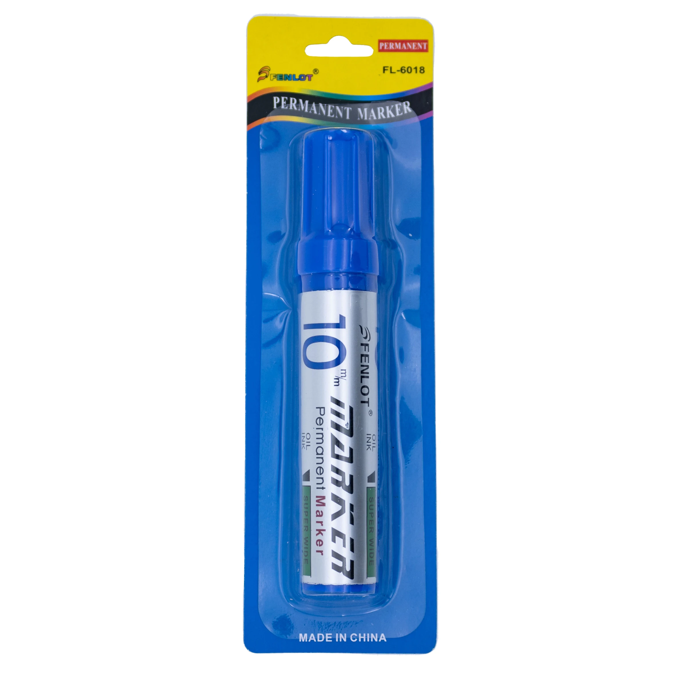 best selling 1 pcs set 10mm jumbo Permanent marker supply customization large capacity ink black blue red