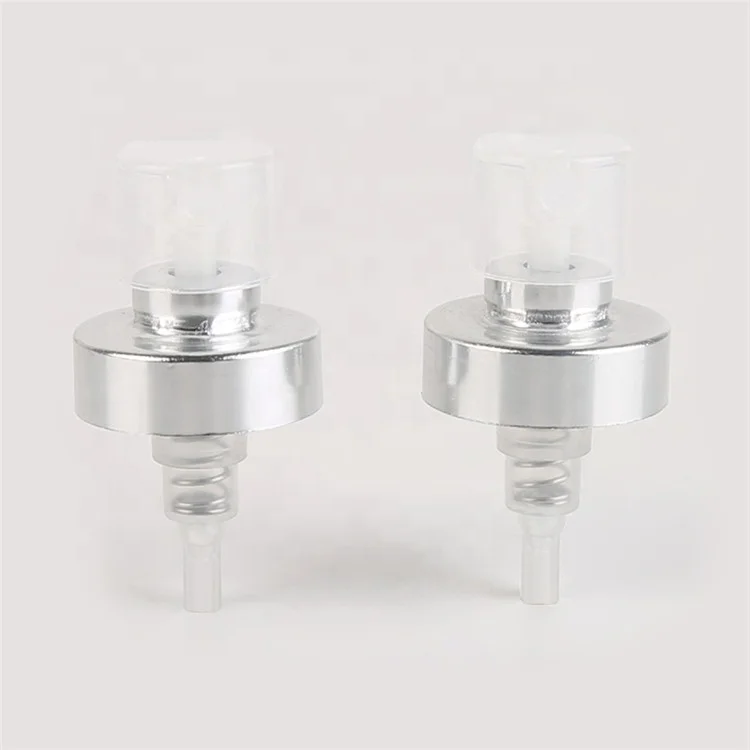 15mm crimpless perfume spray pump with metal actuator