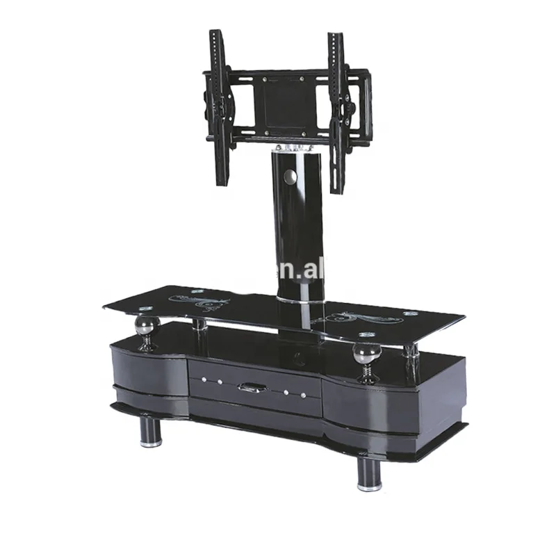 2019 Chinese wooden and glass new model modern corner mdf led usde picture of tv stand cabinets dining table set italian