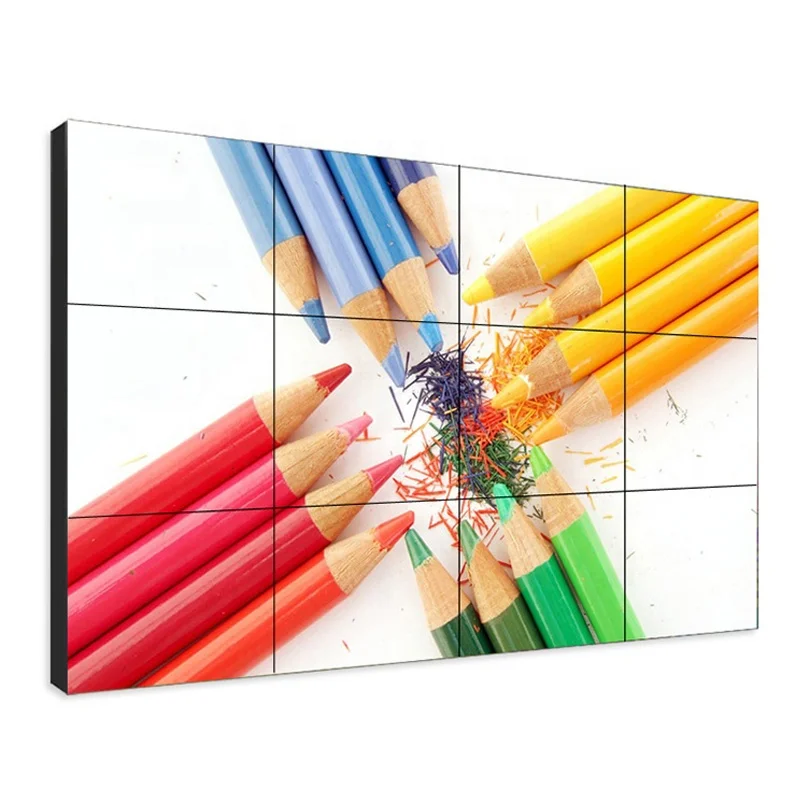 55' factory directly sell wall solution manufacturer advertising system stage new product display lcd video wall screen