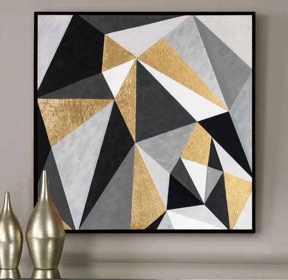 Floated frame Wall Arts Framed Arts Pictures Frame oil painted