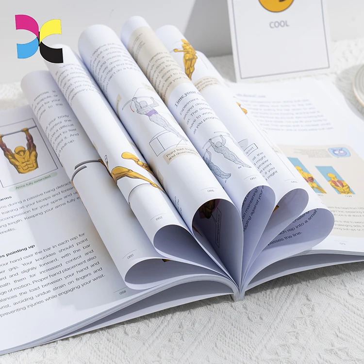 Custom Printing Service A4 Paper Flyer Catalog Luxury Printing Brochure Booklet Instruction Manual Paper Brochure