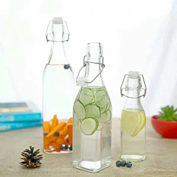 Factory Produced Various Specifications Premium Swing Top/Clip Top Glass Bottle