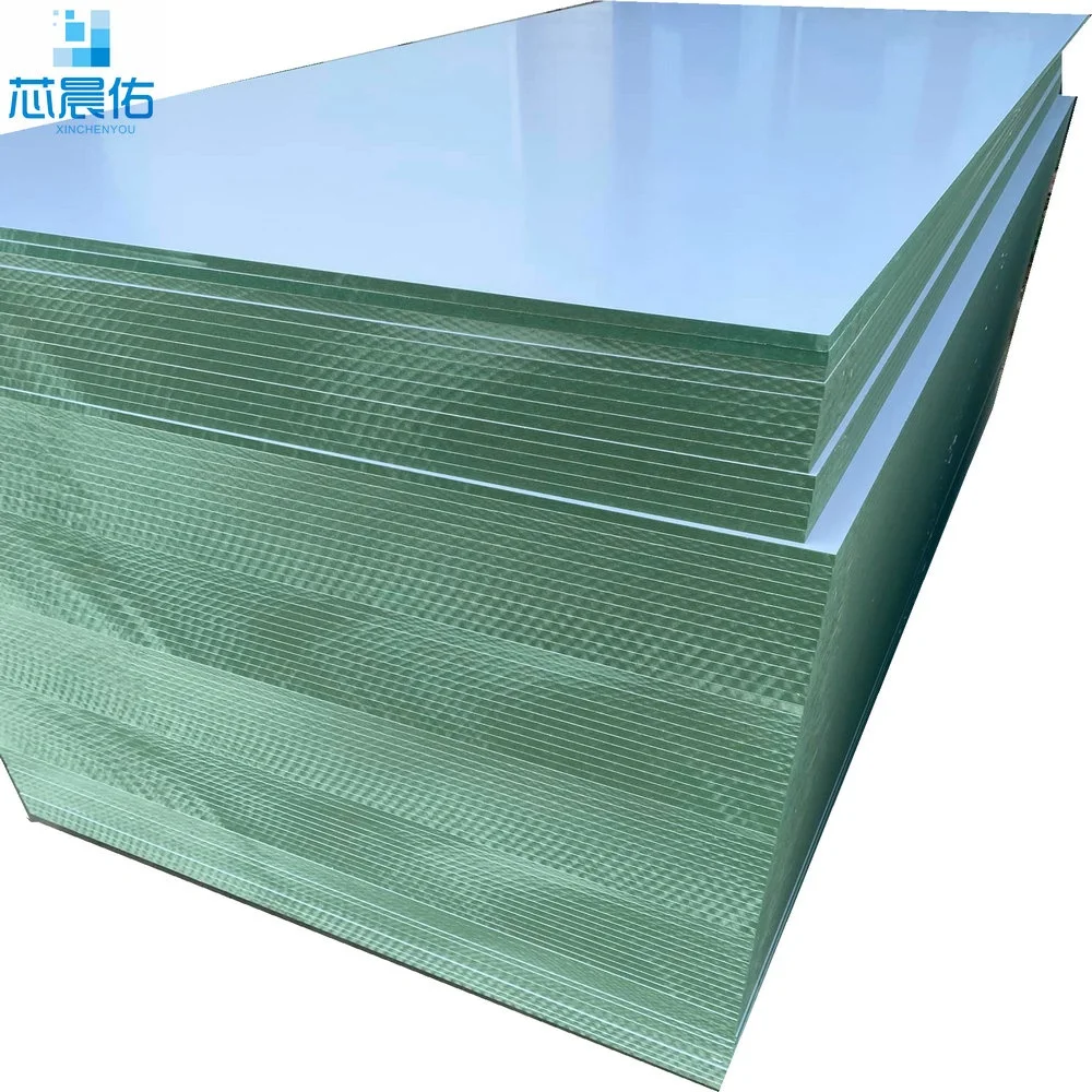 6/9/12/15/18mm green water proof MDF furniture cabinet board white color melamine  HMR MDF