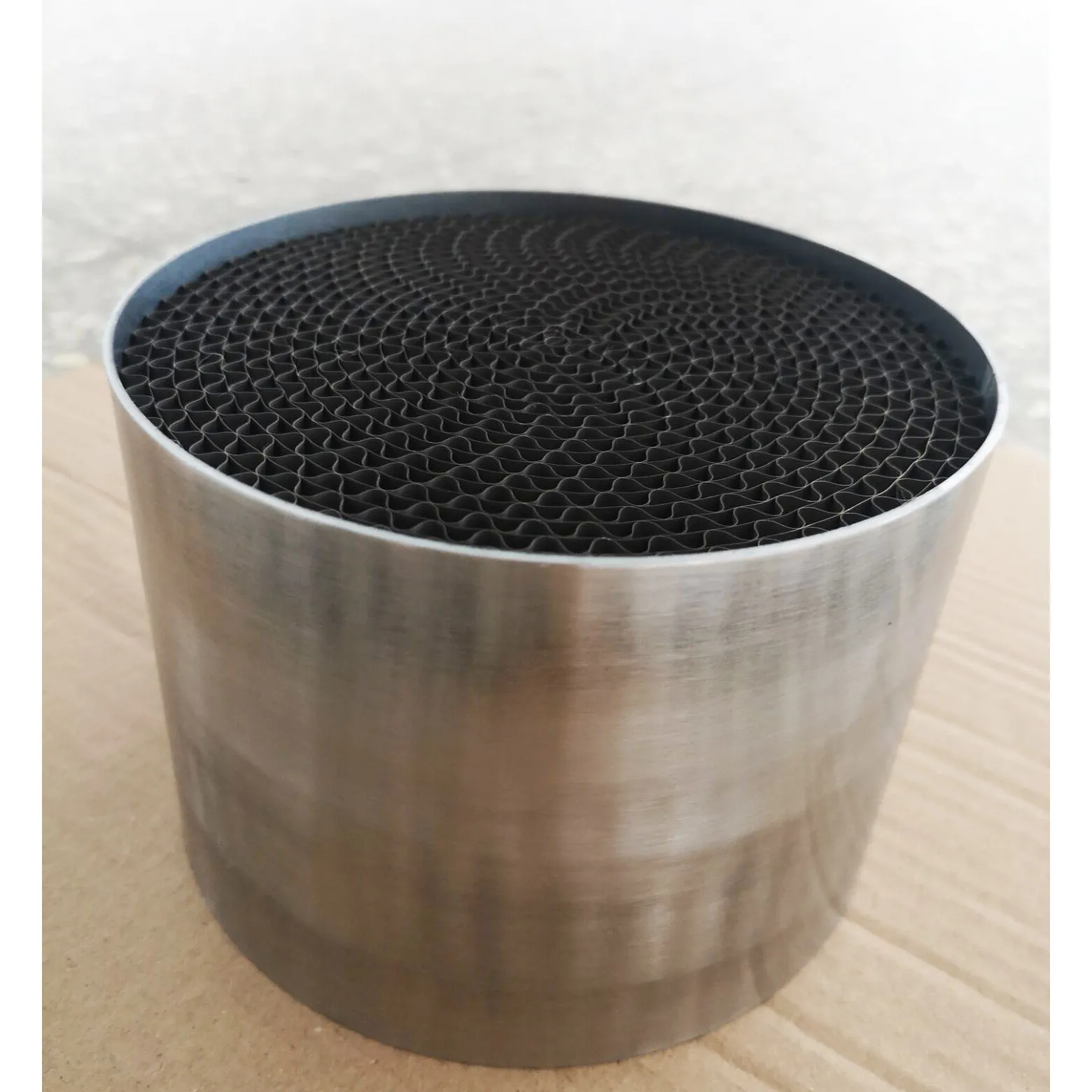 KET 3 core Auto metal honeycomb monolith carrier catalyst for exhaust catalytic converter