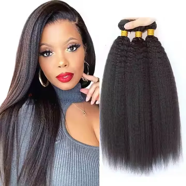 High quality grade 10a 100% virgin weaves bundles peruvian and brazilian natural yaky straight kinky human hair bundles