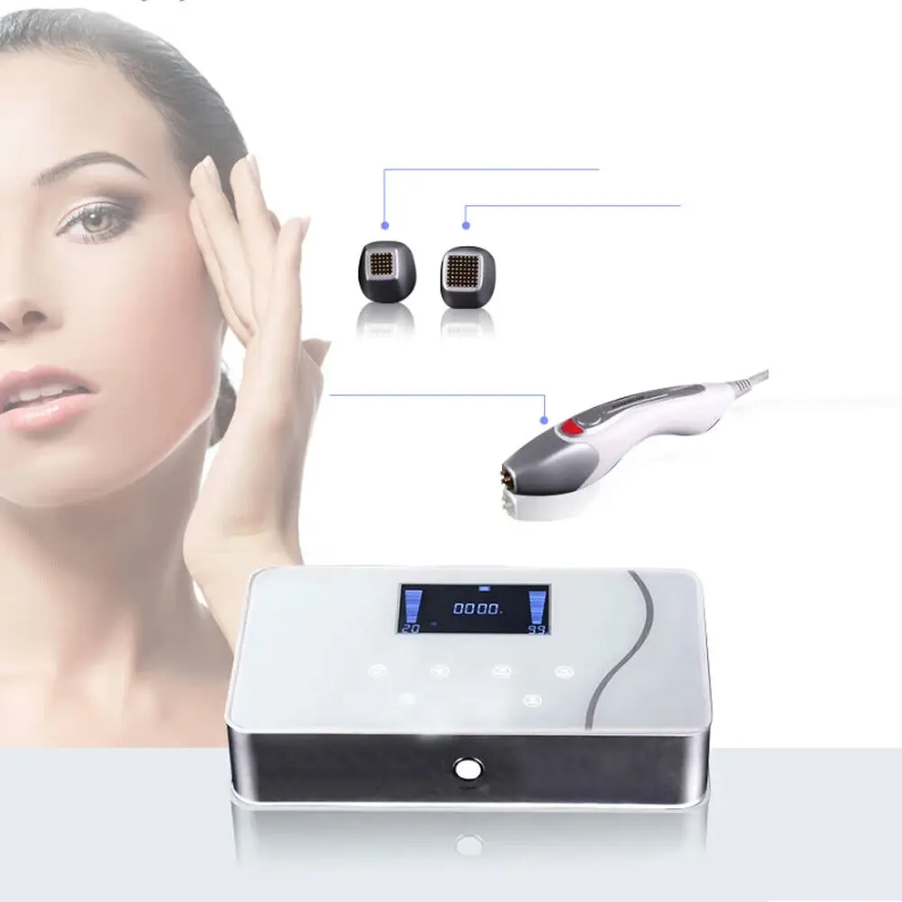 2024 Latest Portable Fractional RF Face Lifting Radio Frequency Facial Eyes Massage Machine For Wrinkle Remove Skin Tightening