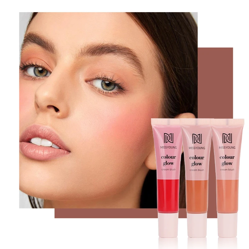 OEM creamy blush private labels rare beauty vegan liquid blush packaging wholesale
