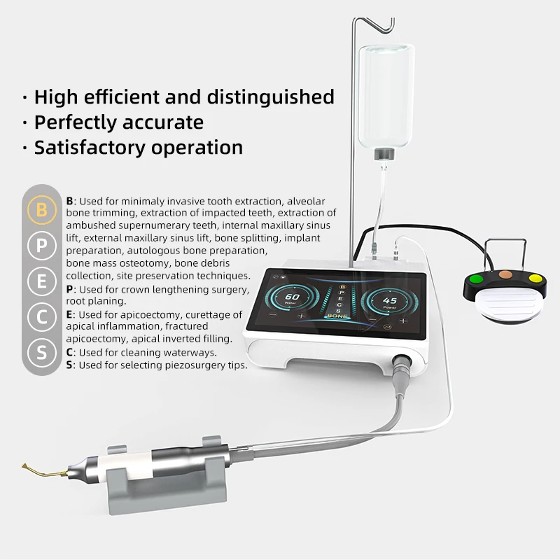 Piezo Surgery Woodpecker Piezo Bone Surgery Tip Woodpecker Piezo Surgery Ultrasurgery