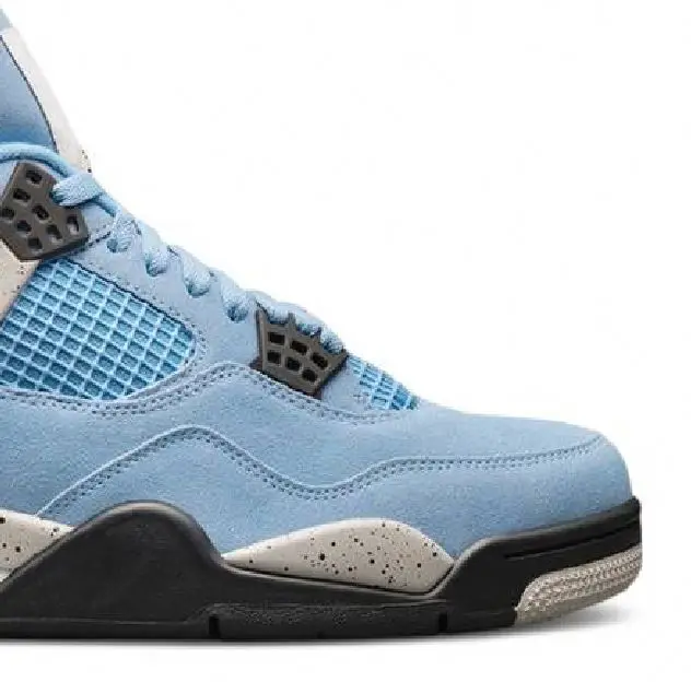 
New High AJ 4 Basketball Shoes 4 Union university blue What The Black Cement Men Women Sneakers Bred Sports Trainer 