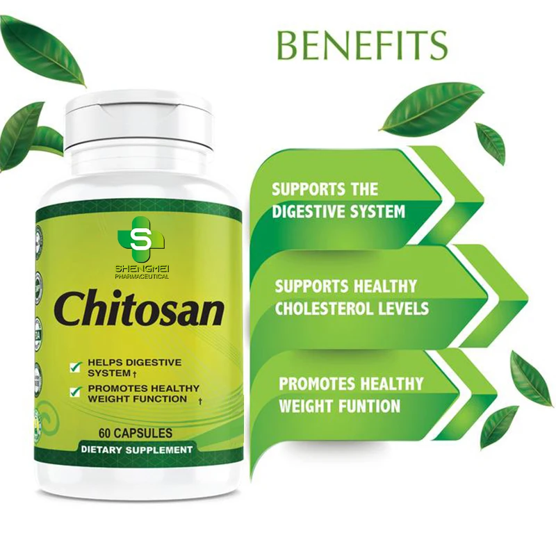 Chitosan Capsule Good Price Fruity Flavor Supplement Capsules 1000mg Supplements Carboxymethyl Chitosan Capsules