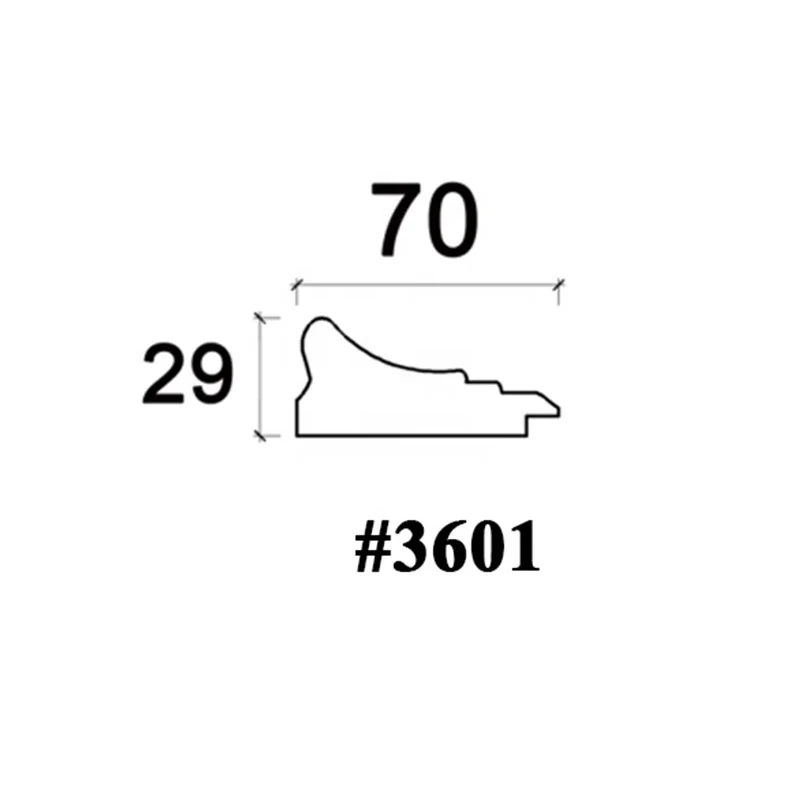 China Factory Price New Arrival PS Photo Frame Plastic Picture Frame Moulding