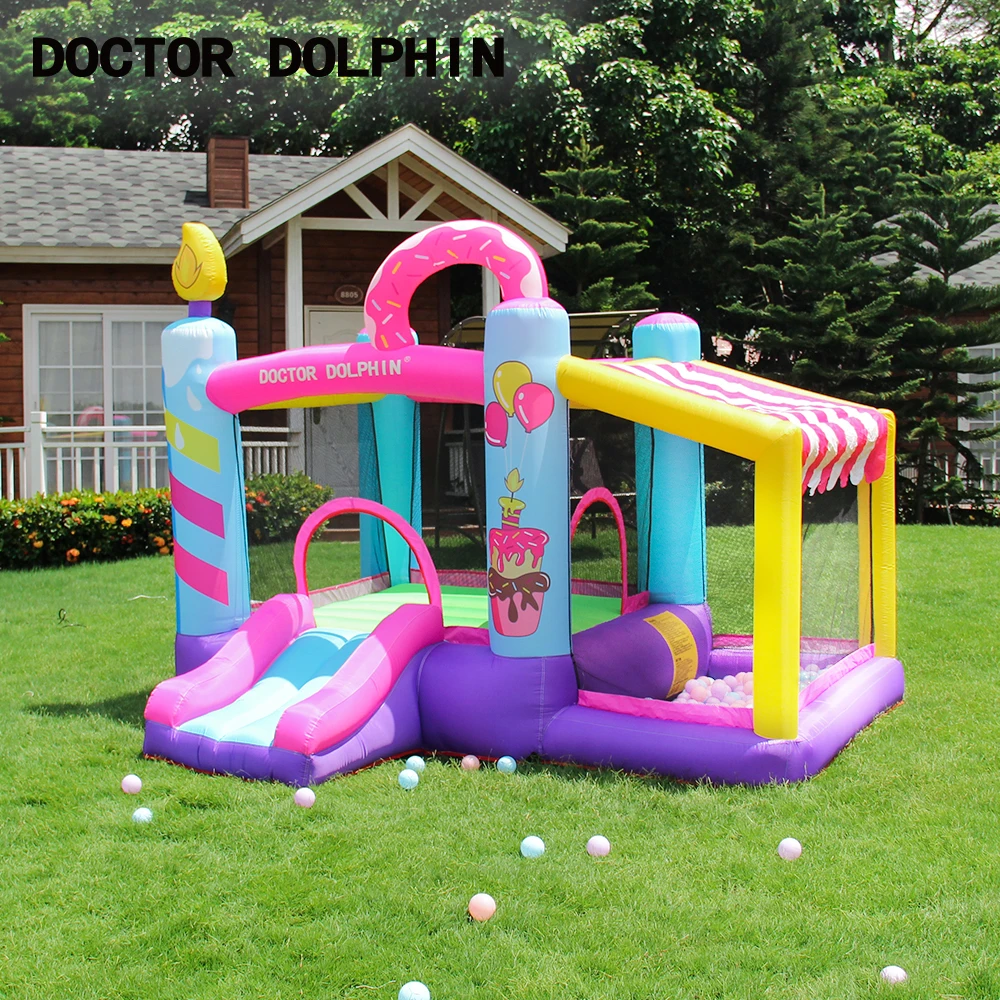 Надувной замок Doctor Dolphin лидер продаж игрушка для игр на открытом