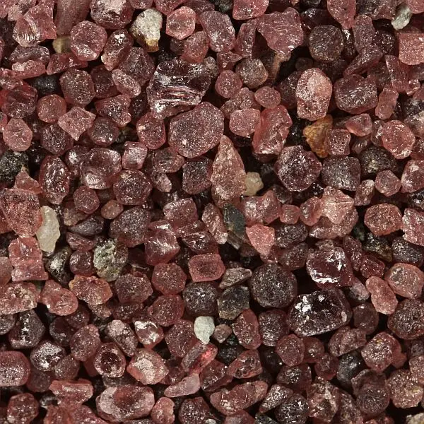 Natural Material Pink Water Jet Abrasives Garnet Sand 80 Mesh Red for Waterjet Cutting Marble Abrasive Price Aluminum Silicate