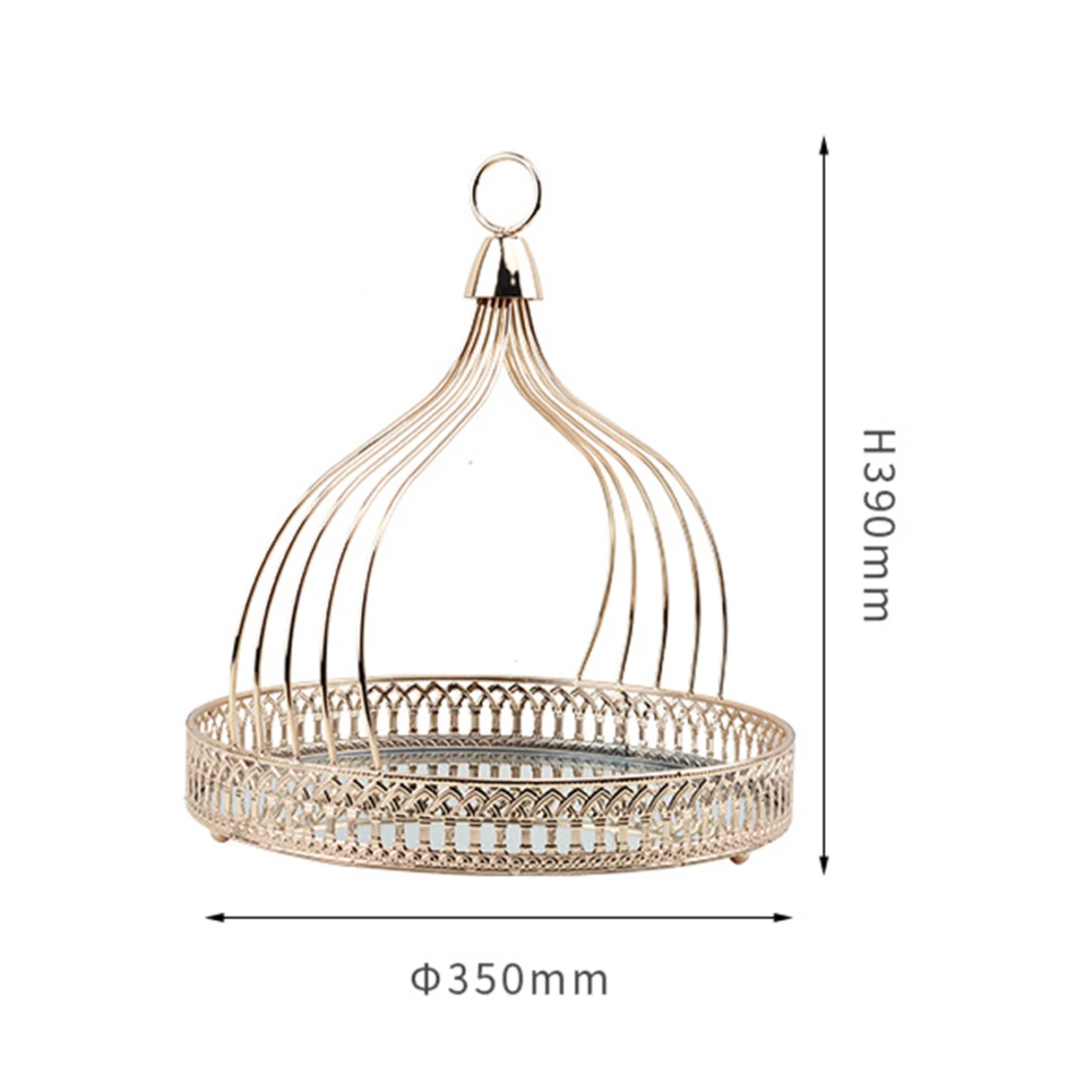 Creative European Dessert Basket Fruit Snack Plate Afternoon Tea Cake Display Rack Table Christmas Graduation New Year