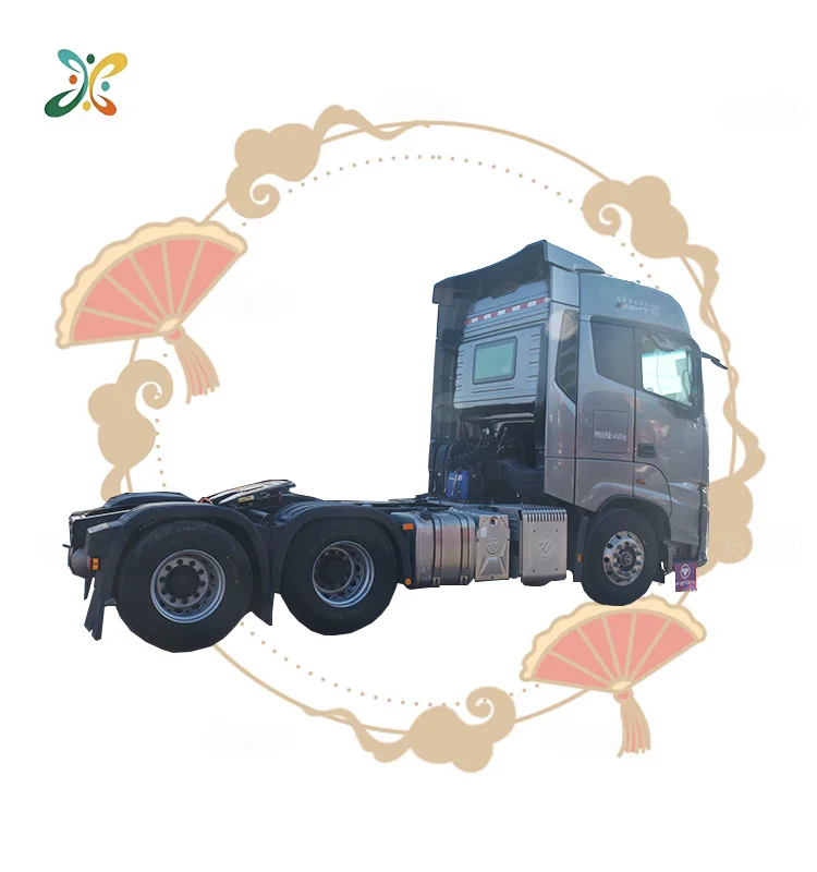 New Used Product Truck Tire Left Hand Drive Diesel Tractor Trucks 6X4 500HP Foton Auman Tractor Truck