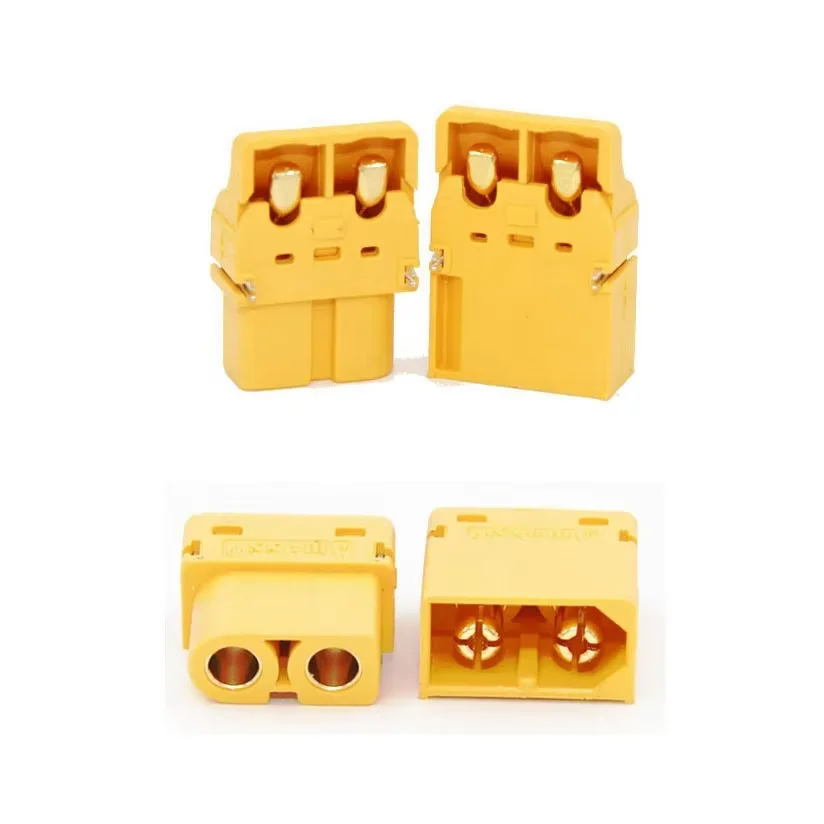 Original Amass Xt60pt Xt60pt-m Xt60pt-f Horizontal Connector Xt60 Pcb Surface Mount Smt Smd Connector