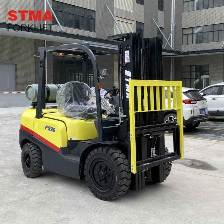 STMA TCM technology 3.5ton 8000lbs lpg powerful forklift EPA engine with shimadzu pump and valve